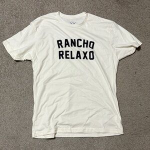 Rancho size L White T-Shirt